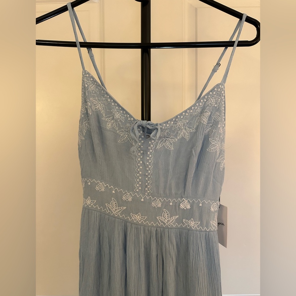 Blue dress